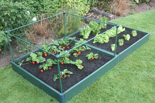 Garden Raised Bed Kit 1 metre x 2 metre, Strong, Weatherproof and Long Lasting