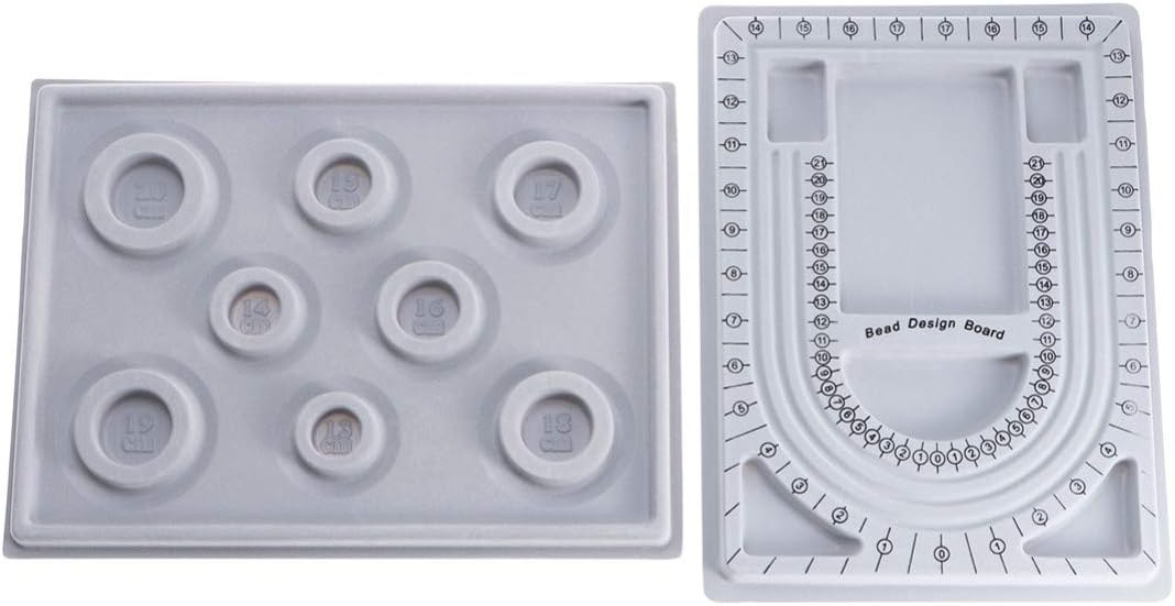 COHEALI Bead Tray Bead Tray Bead Design Board 2Pcs DIY