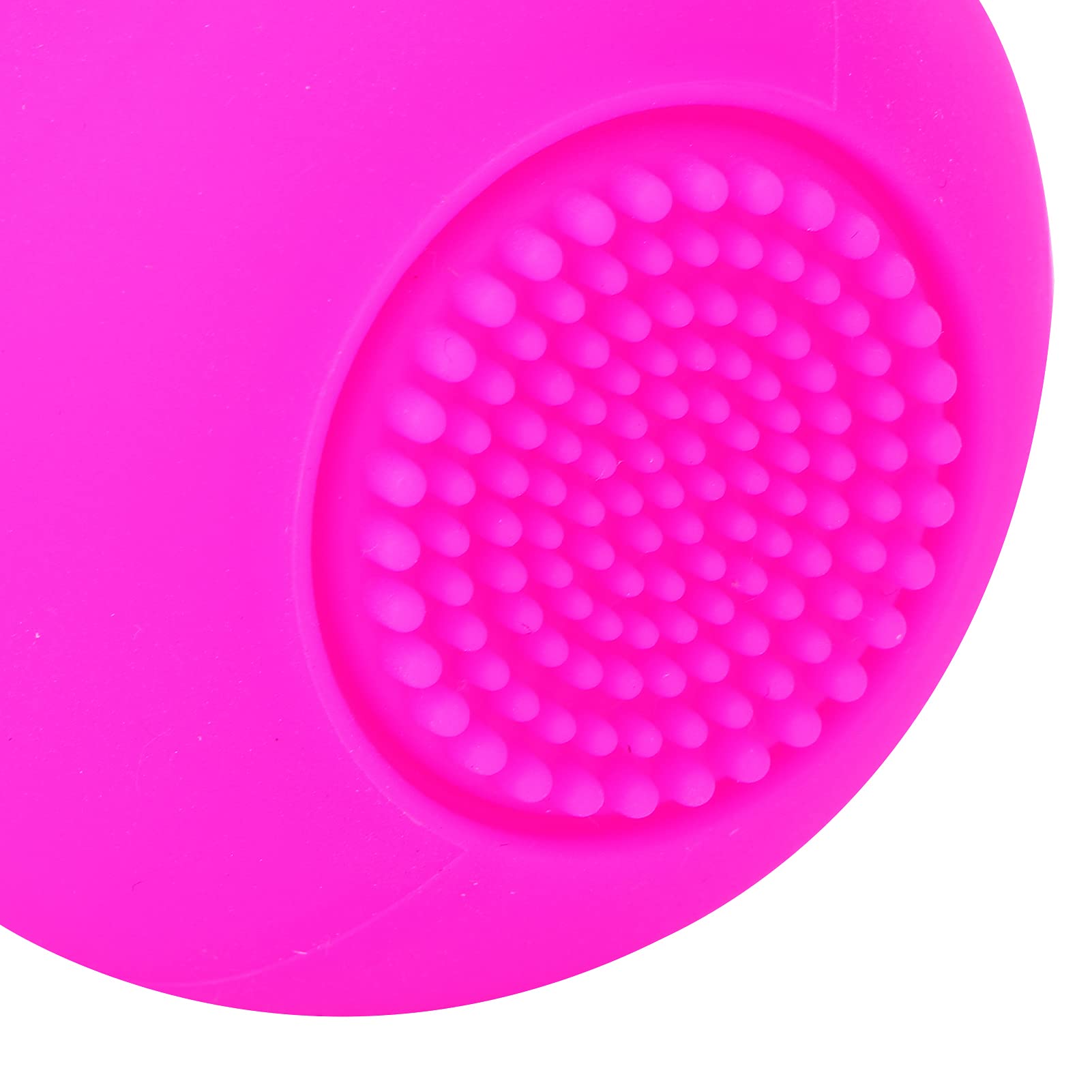 Appareil Plus Pulpeux pour les Lèvres, Rehausseur de Lèvres Beauté Plus Grande Bouche Rapidement Visage Propre Massage Pompe à Lèvres en Silicone avec Brosse(rose)