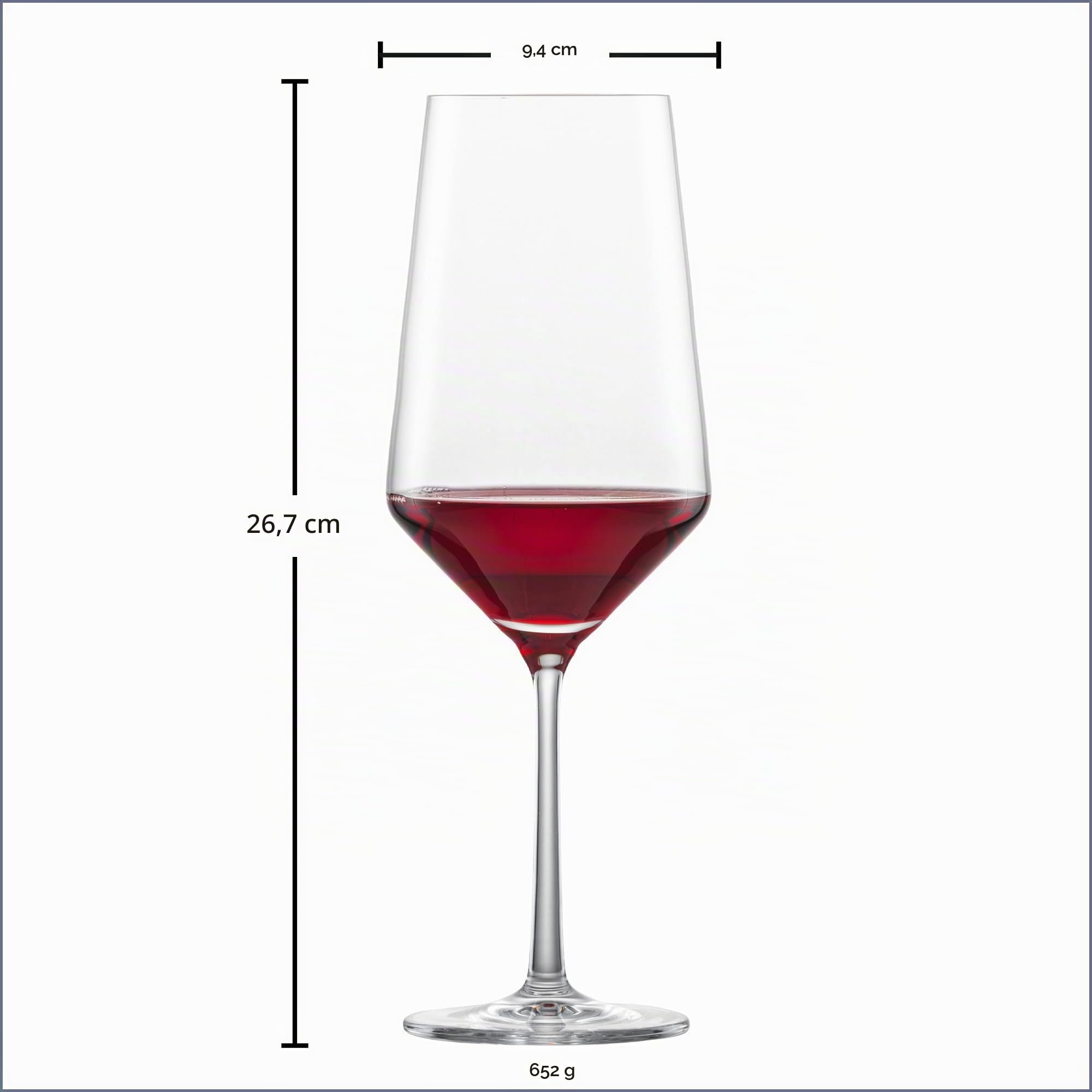Schott Zwiesel Serie 'Pure' Bordeaux 130 (6 copas) (26.11242)