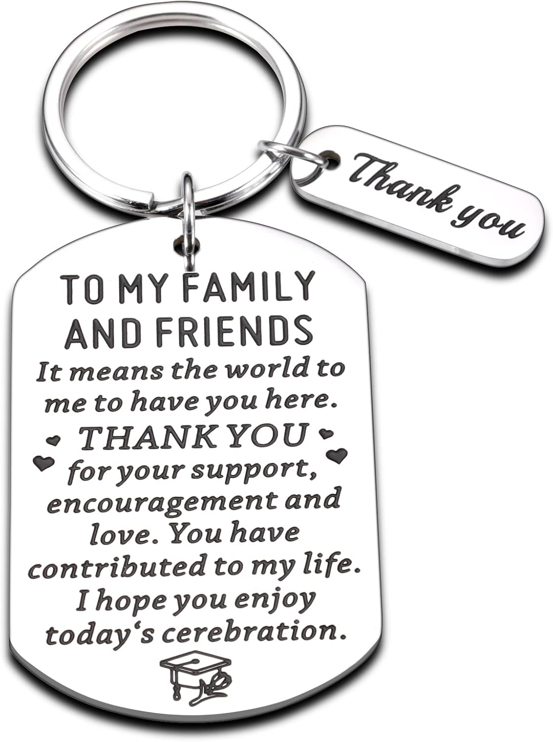 2023 Graduation Party Favors Keychain Gifts for Family