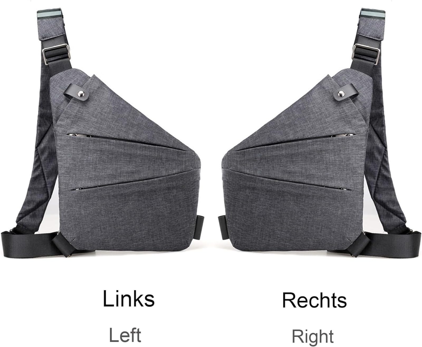 Sacs à bandoulière antivol en Nylon pour Homme Femme Voyage Cyclisme Randonnée