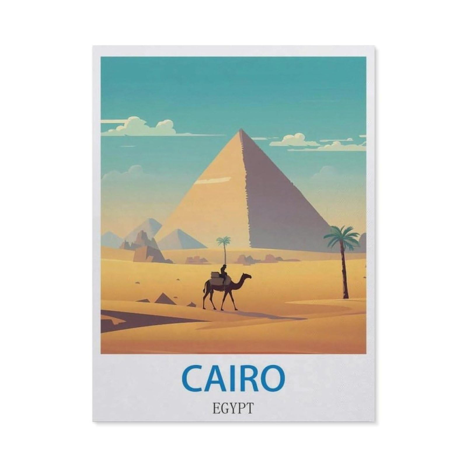 BEAYODKP 5D Diamond Painting，Cairo Egypt（30 x 40 cm）