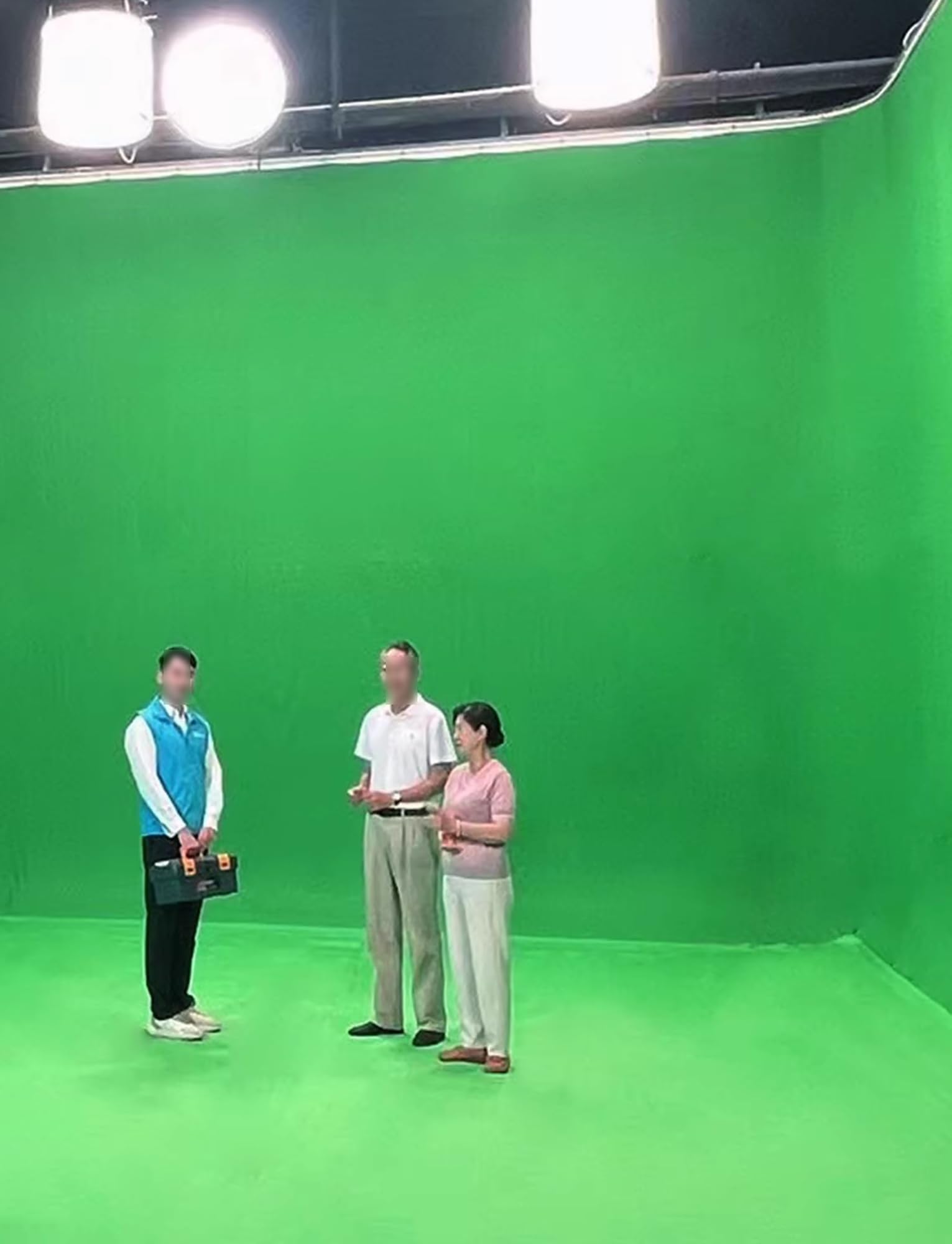 Chroma Key - Sfondo fotografico a colori, ideale per studio e produzione video, 9 x 12 m
