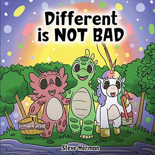 Image of Different is NOT Bad: A Dinosaur’s Story About Unity, Diversity and Friendship. (Dinosaur and Friends)