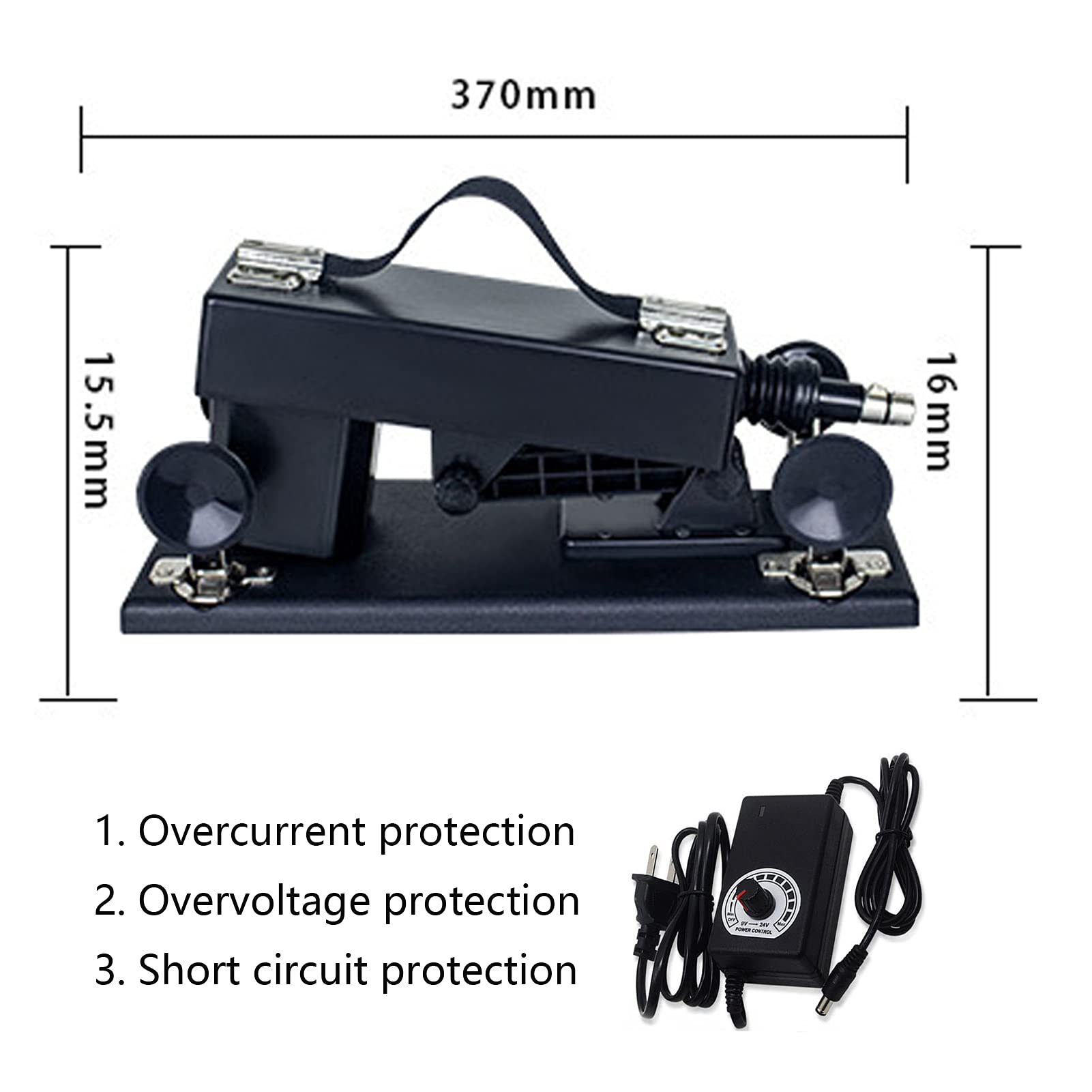 Lòve Sẹx Mǎchinē Para Mujer - Ametralladora Con Potente Motor Bomba Telescópica Máquina De Masaje Mǎschinēn Combinación De Varias Velocidades Con Varios Accesorios Riēsigēr Pēnìs