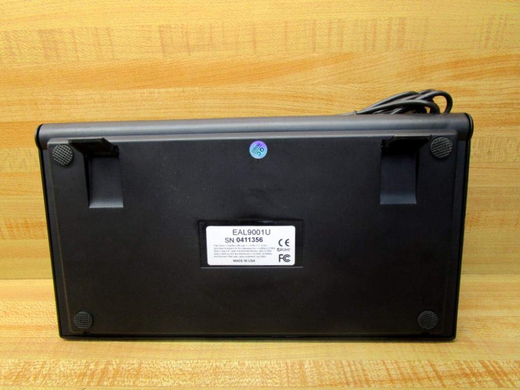 Bottom view of the RoHS EAL9001U Keyboard