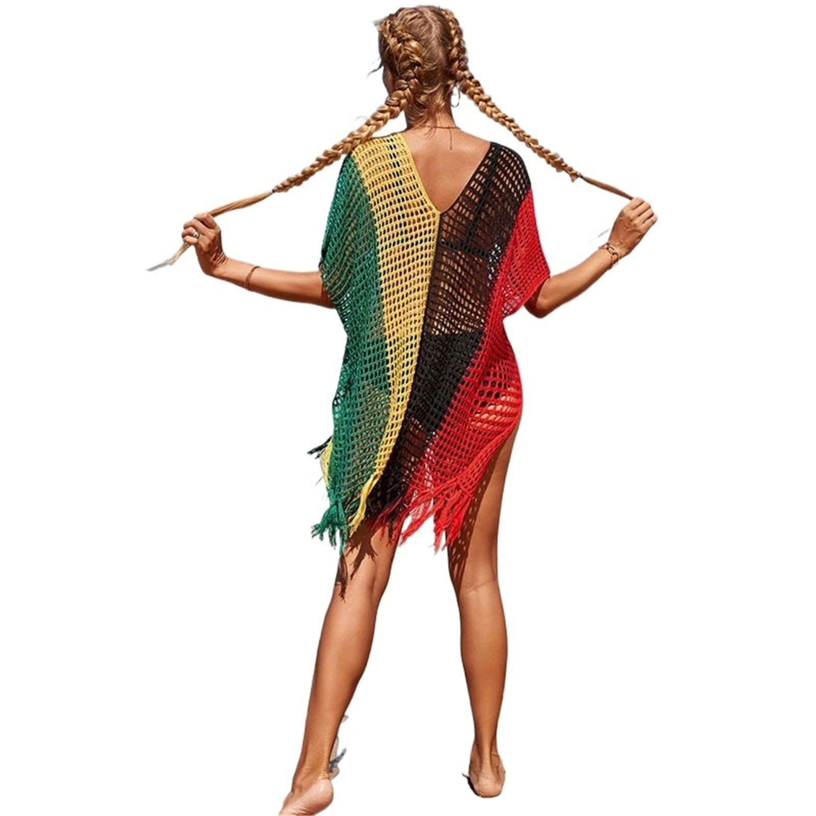 Copricostume Donna Abito da Spiaggia all'Uncinetto Copricostume Bagno Sexy for Costumi Estivo Donna