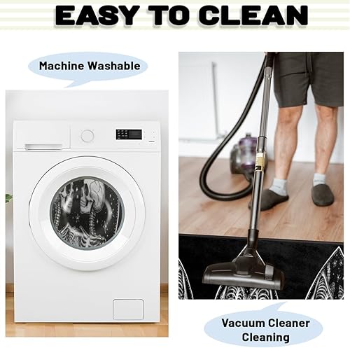 Miniatura 5 de Alfombra antideslizante de 2 x 6 pies para pasillo, entrada, dormitorio, sala de estar, lavandería, dormitorio, decoración del hogar y cocina