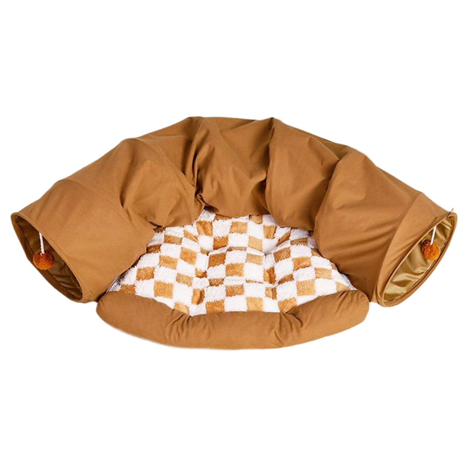 Tunnel pour Chat Détachable et Lavable | Sac tunnel à chat Exercice Exploration Divertissement Encouragement À L'Exercice Pour Chatons D'Intérieur