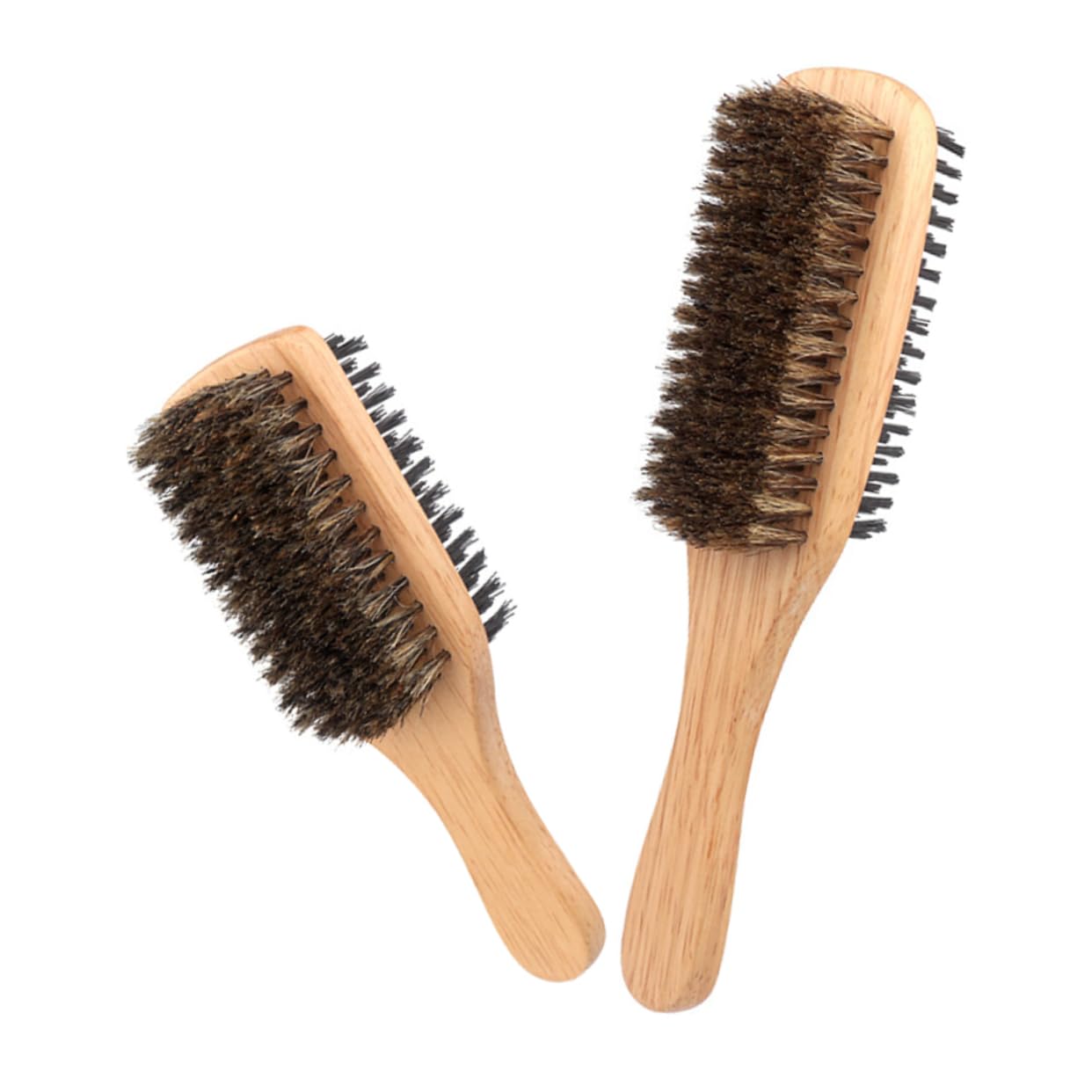 Healeved 8pezzi Spazzola Per e Barba Spazzola Doppio Lato Con Setole Naturali Per Districare e Modellare Adatta Tutti Tipi Di e Barba Resistente e Delicata Per Uso Quotidiano