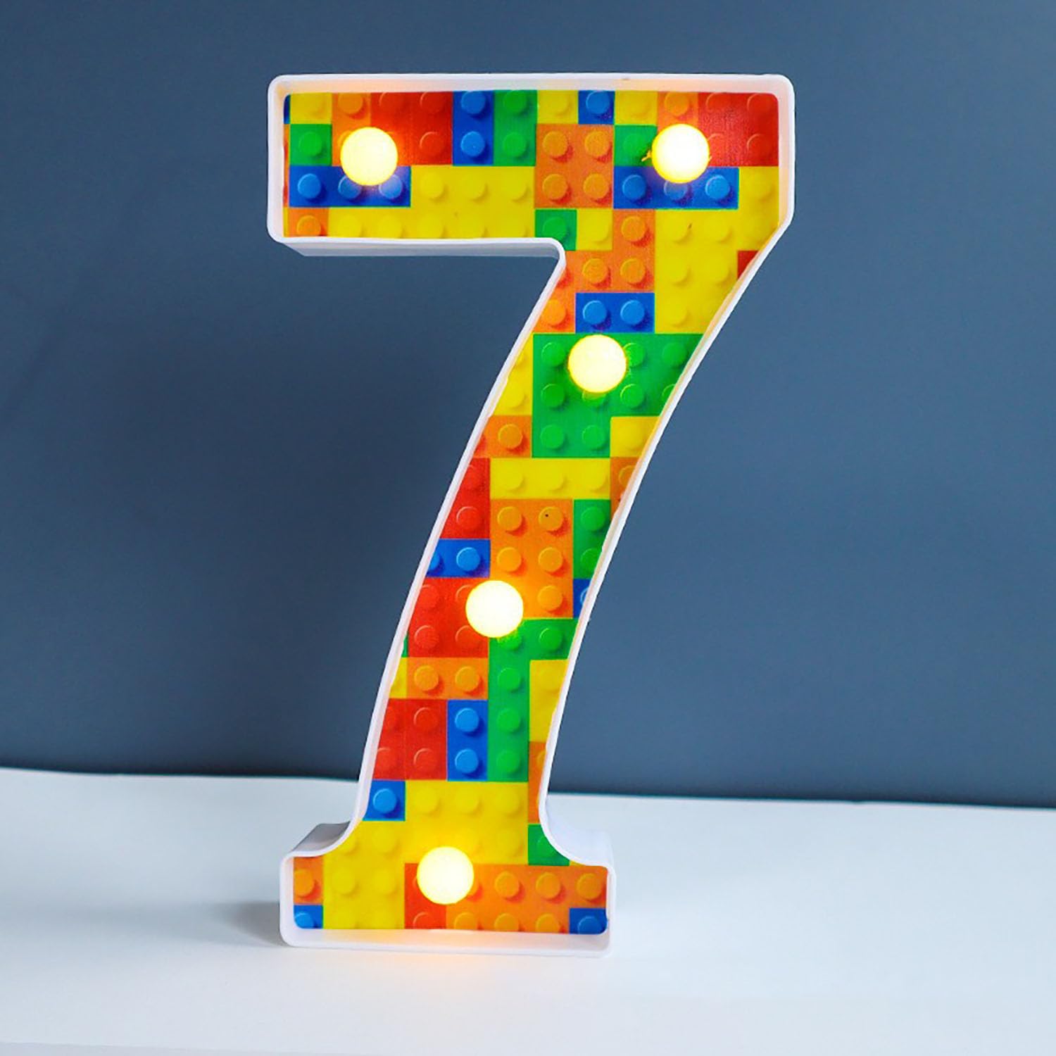 Blocks like LED Marquee Letter Lights, Light Up Letters Glitter Alphabet Letter Sign Battery Powered for Night Light Birthday Party Wedding Girls Gifts Home Bar Christmas Decoration