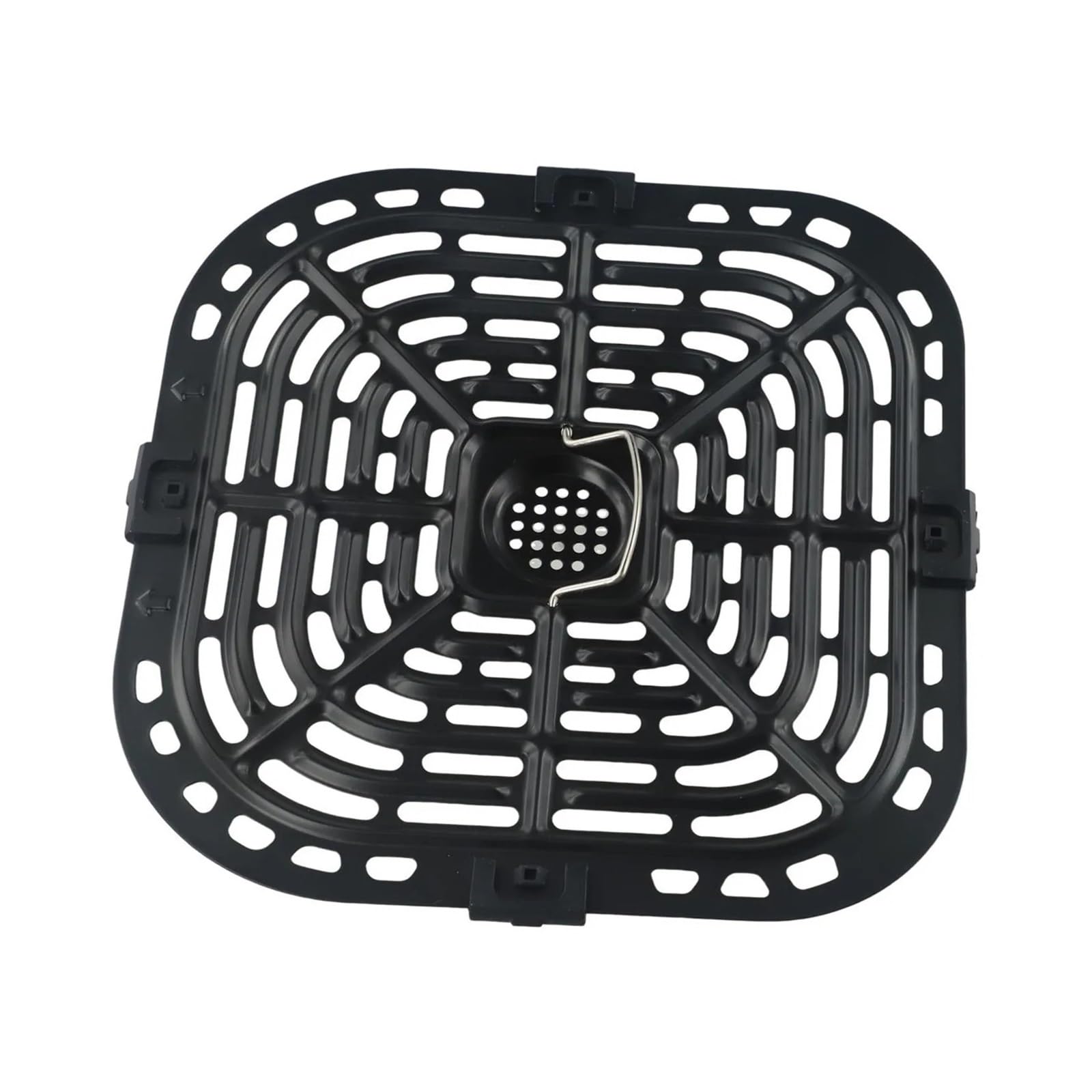 Genérico Sartén for Parrilla de Repuesto for freidora de Aire for Cocina | Multifuncional, seguro y fácil de limpiar, for pollo y bistec