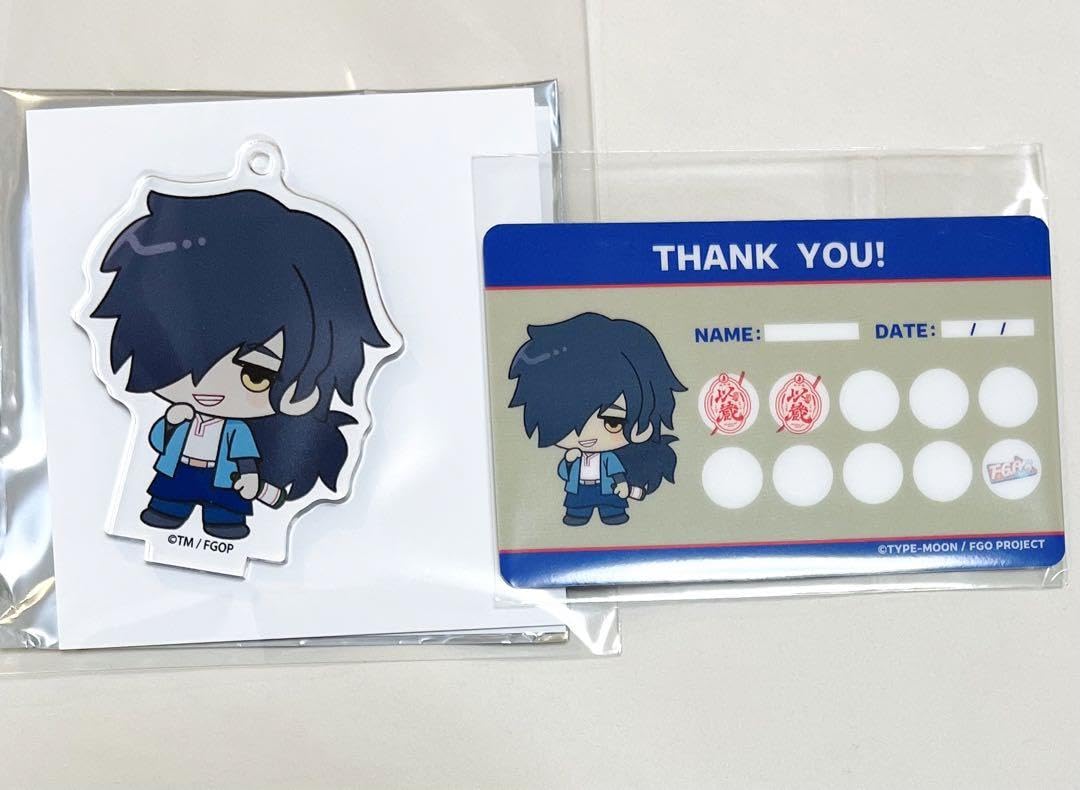 Fate fgo クーフーリン 複製ミニ色紙 DINING Fate fgo クーフーリン