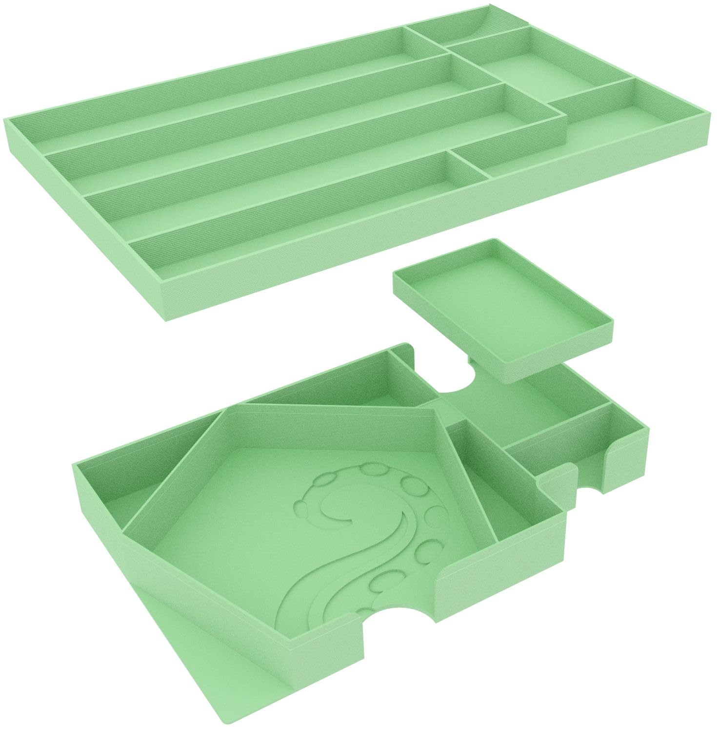 Feldherr Organizer compatible with Tiny Epic Cthulhu - Insert for core game box - suitable for Standard and Deluxe Edition + Astral Artifacts - Fast game setup - Better overview