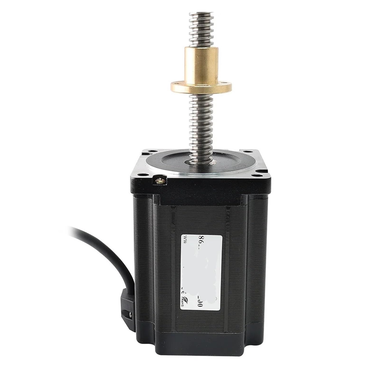 Moteur pas à pas Nema 34 86HT98-T16X4MM avec vis motorisée 100mm et couple de 8N.m