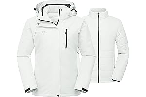 Women's 3-in-1 Ski Jacket: Your Epitome of Warmth and Style on Snowy Slopes