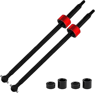2Pcs Vgoohobby Steel CVD Drive Shaft Joint +15mm #86246 Compatible with 1/8 HPI Savage XL Flux XL5.9 RC Car Upgrade Parts CVD Driveshaft Axle