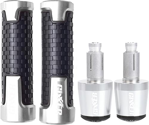 Miniatura 1 de Motocicleta para Suzuki Gixxer 150 250 155 SF Gixxer 150SF 250SF 2023 2020 2021 empuñaduras de aluminio para manillar de motocicleta, mango de mano