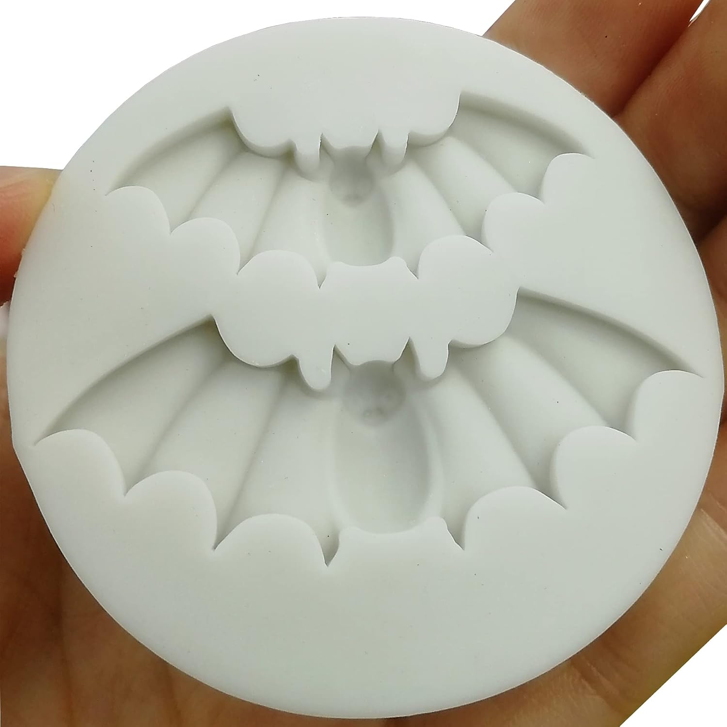 Halloween Fondant Mold for Chocolate,Bat Skelton Hand Halloween Silicone Mold Owl Spider Ghost Fondant Molds for Halloween Cake Cupcake Decorating Set of 4 : Home & Kitchen