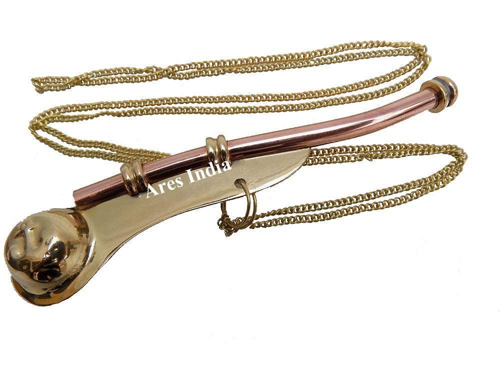 Brass Boatswain Whistle 5