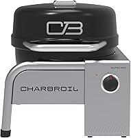 Char-Broil Bistro Pro Tabletop Electric Grill Black - Portable 180 Sq In Outdoor BBQ, 550°F Max Temp