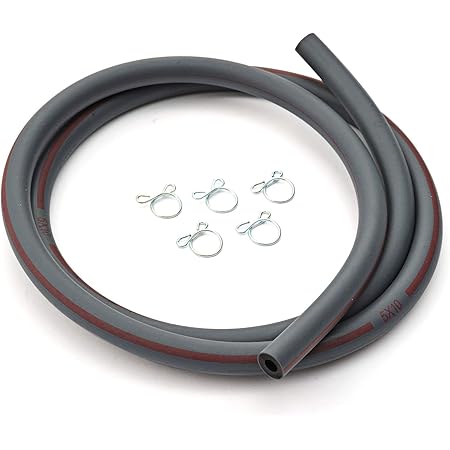 Amazon デイトナ バイク用 燃料ホース 内径f5 外径f10 全長1m 耐油性 対候性 二重構造 ガソリンホース 車 バイク 車 バイク