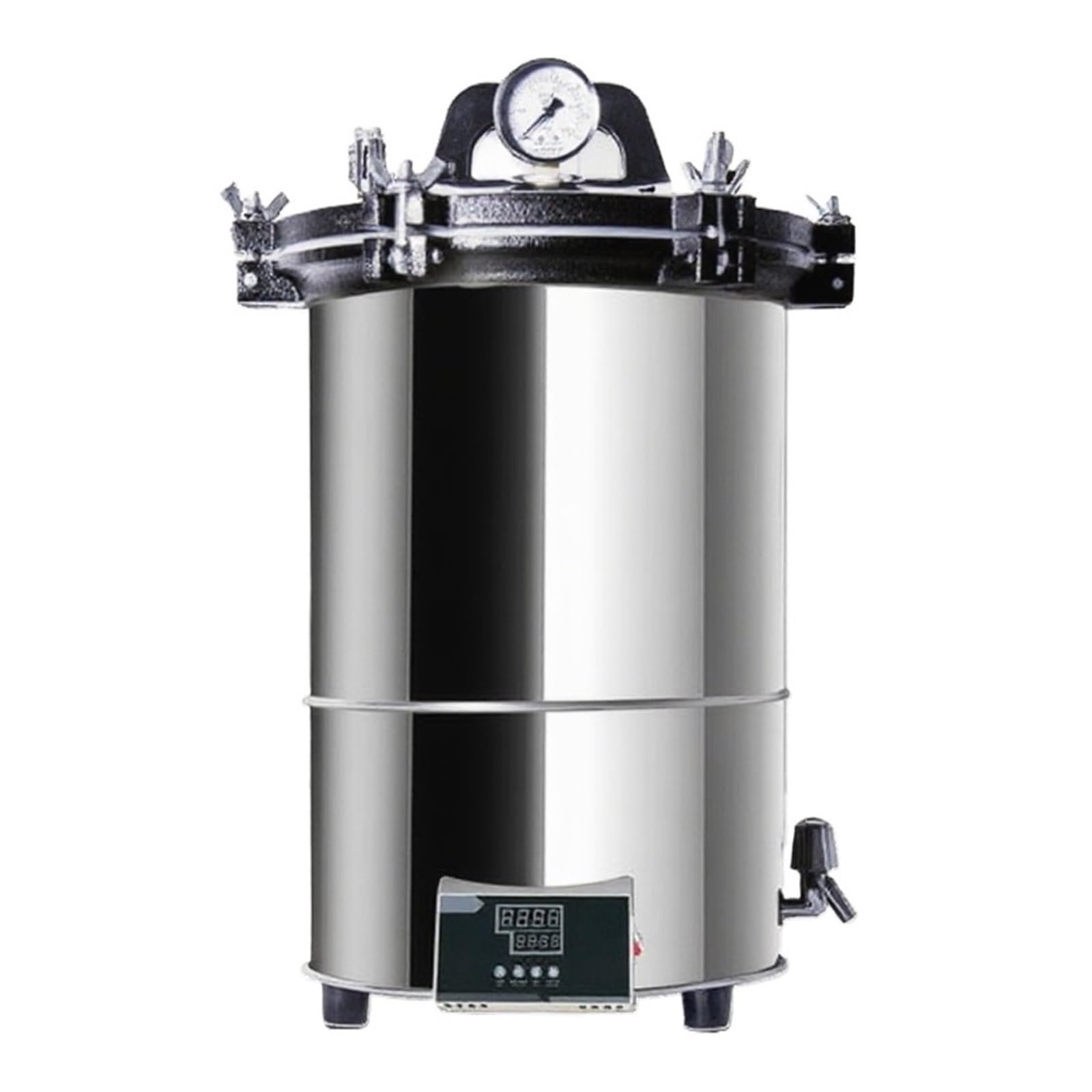 Autoclave Portátil Desinfección De Laboratorio Latas Alimentos Esterilizador Vertical Vapor Envolvente Eficaz Y RáPido