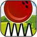 Red Bouncing Bowling Ball Spikes