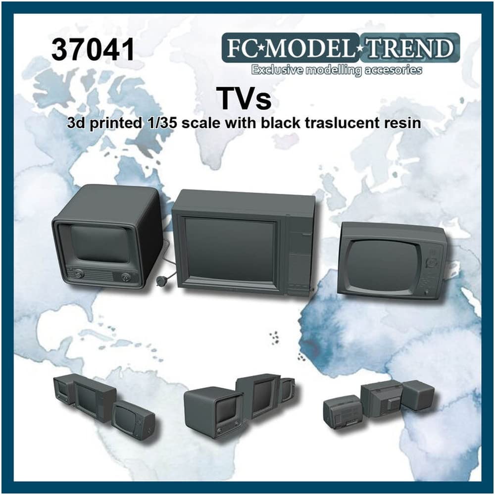 Amazon | エフシーモデル 1/35 ブラウン管テレビセット ミニチュア用
