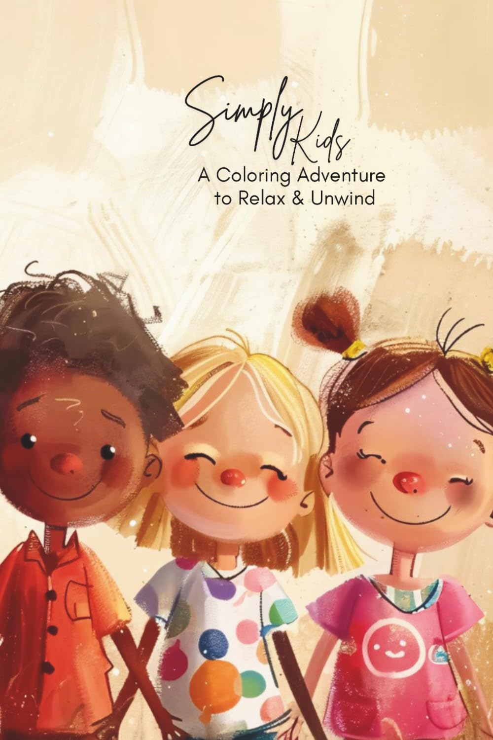 Simply Kids: A Coloring Adventure to Relax & Unwind (Pocket-Sized Coloring Books (6x9 Edition))