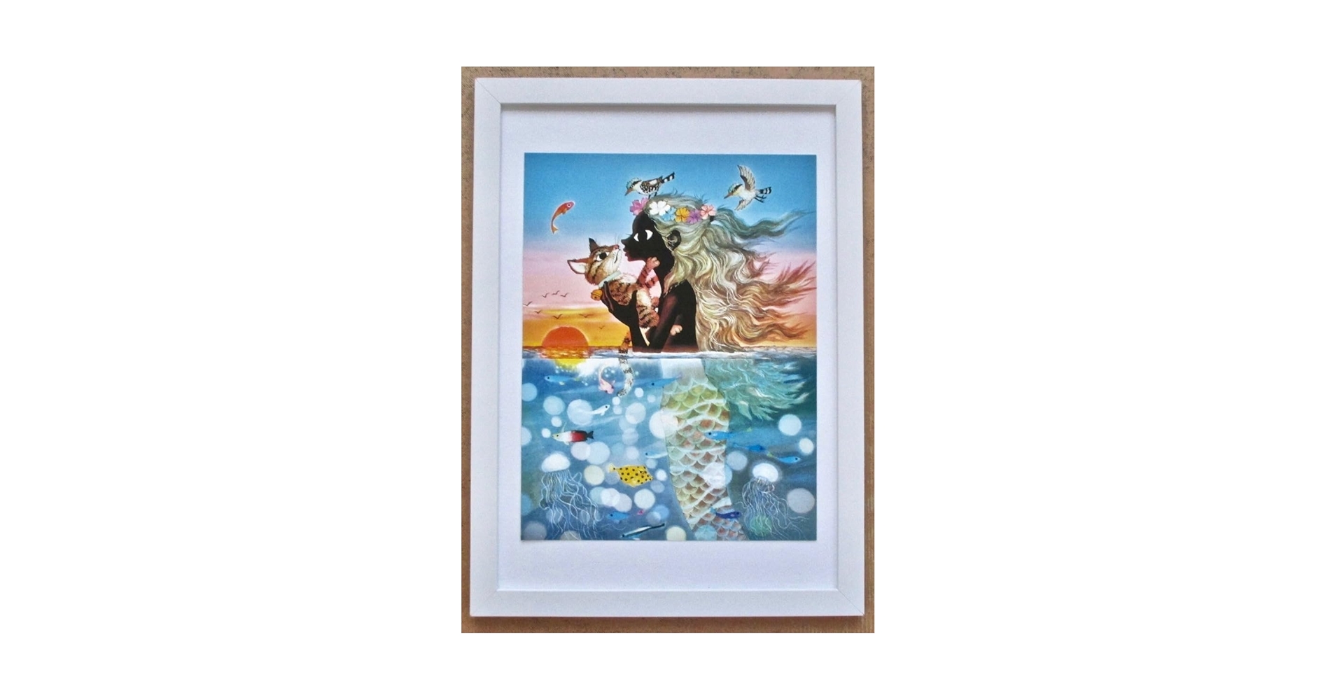 真作■藤城清治 版画 夕日の思い出■絵画 美しき日本 四季の情景 真作□藤城清治 版画 夕日の思い出□絵画 美しき日本 四季の情景
