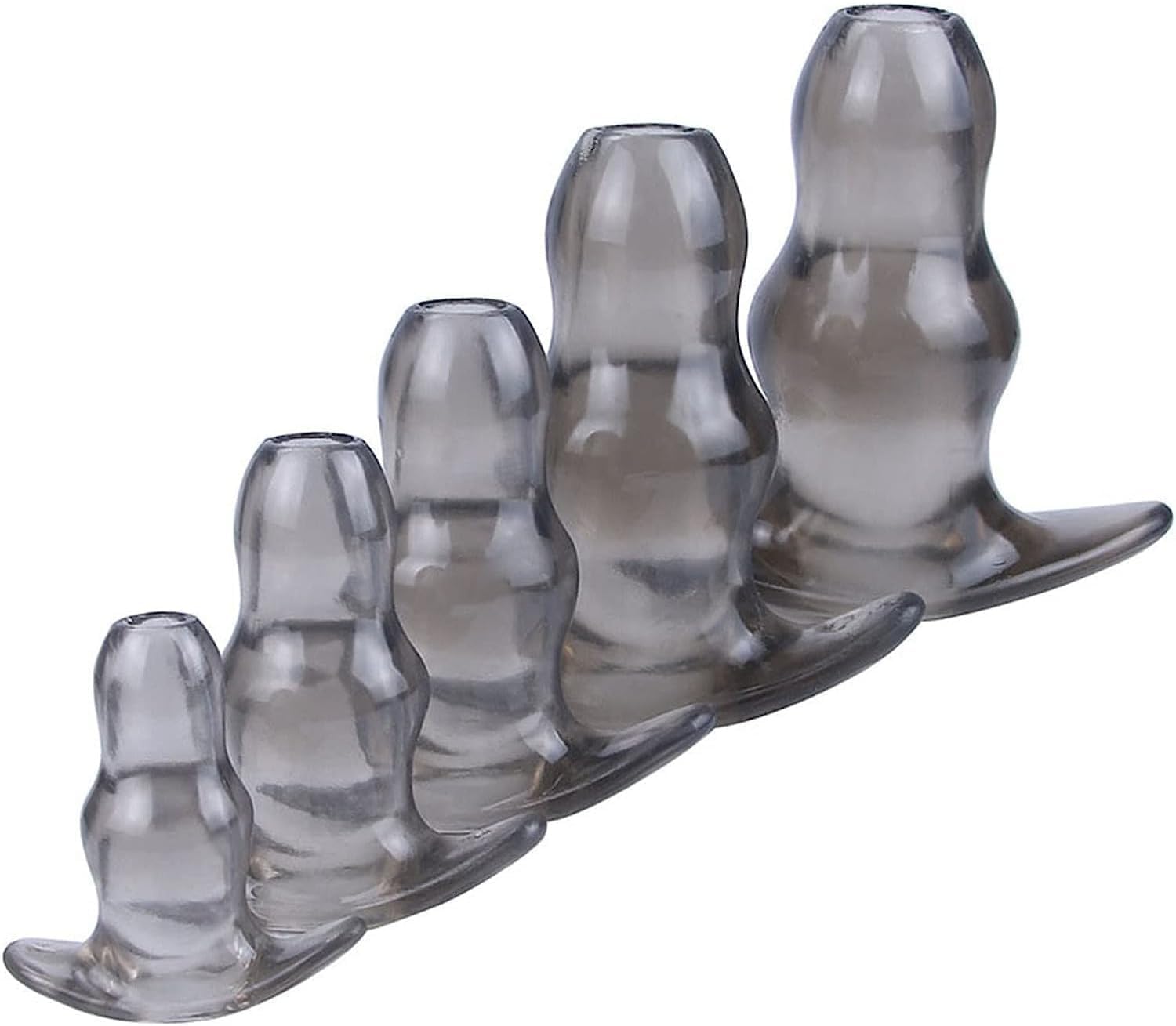 HSDwerwh SM Anal Dilator in 3 Colors and 5 Sizes - Open Anal Tunnel and Vagina Expander - Soft Speculum Sex Toy for Men and Women(S-7cm)