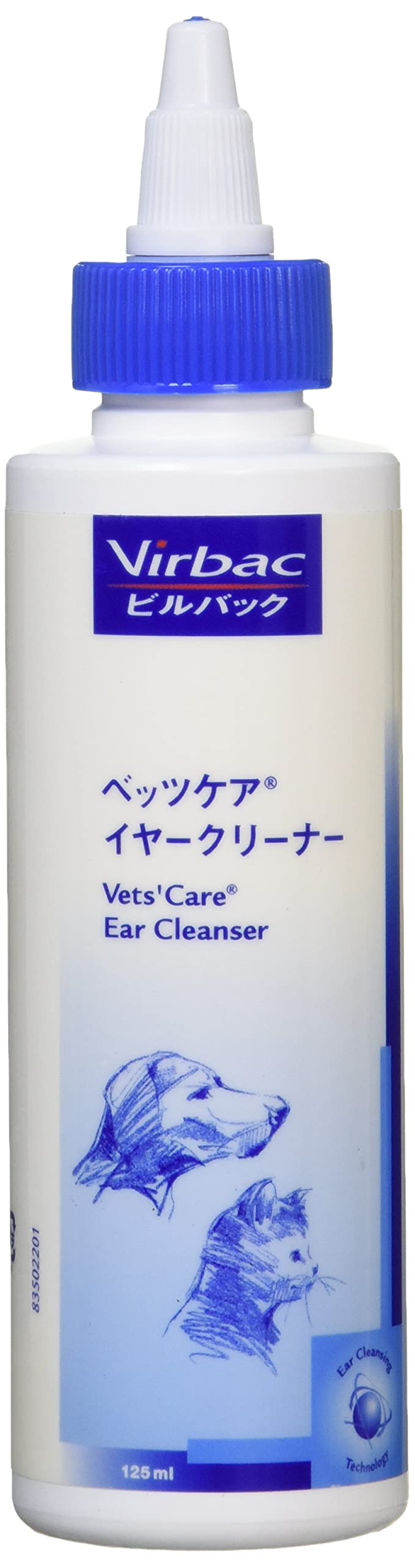 ビルバック (Virbac) ベッツケア イヤークリーナー 125ml