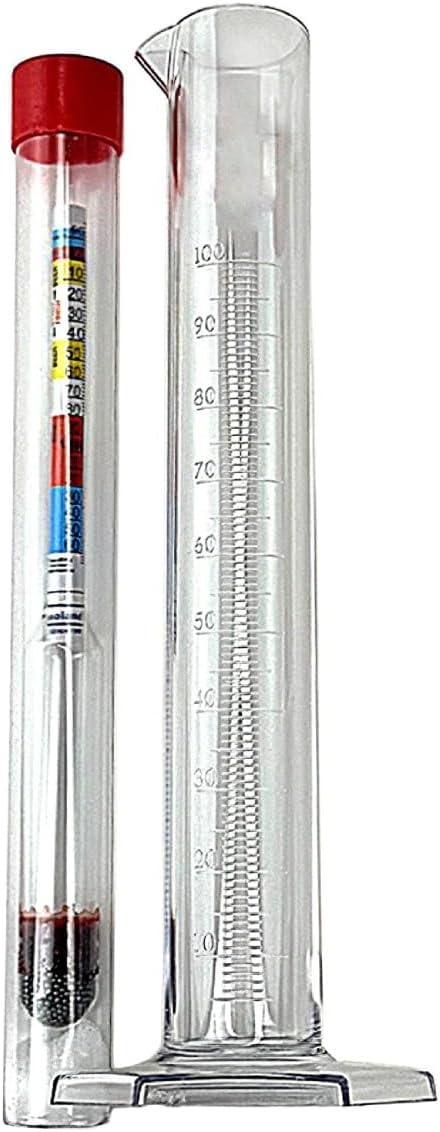 North Mountain Supply Fermentation Test Kit Italian Glass Hydrometer