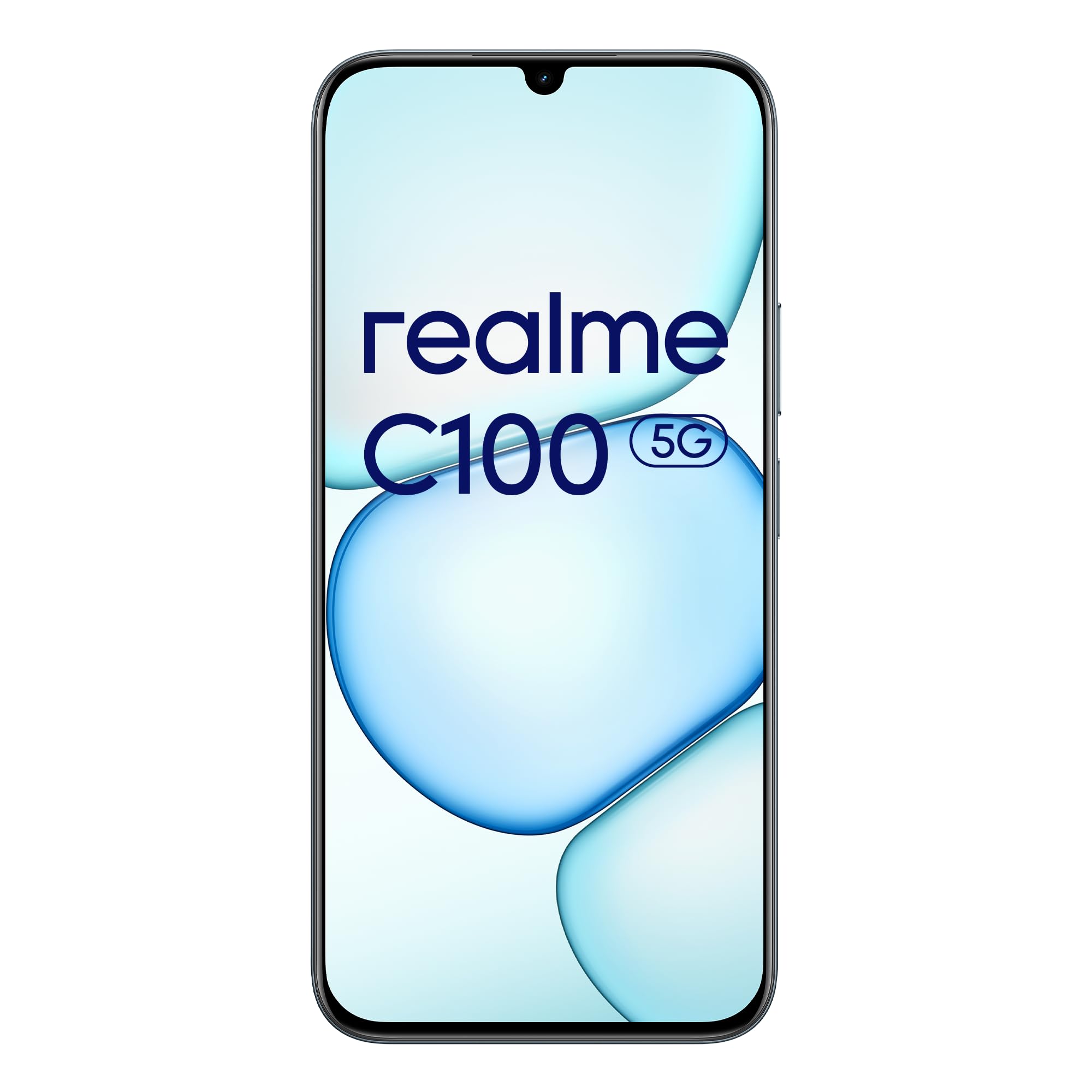 realme C100 Smartphone 5G, 4+128GB, 6.8" Écran 144Hz, Batterie Titan 6600mAh, Charge 45W, Caméra IA 50MP, Double SIM, Android 16 téléphones Portables, Design Blooming, Vert