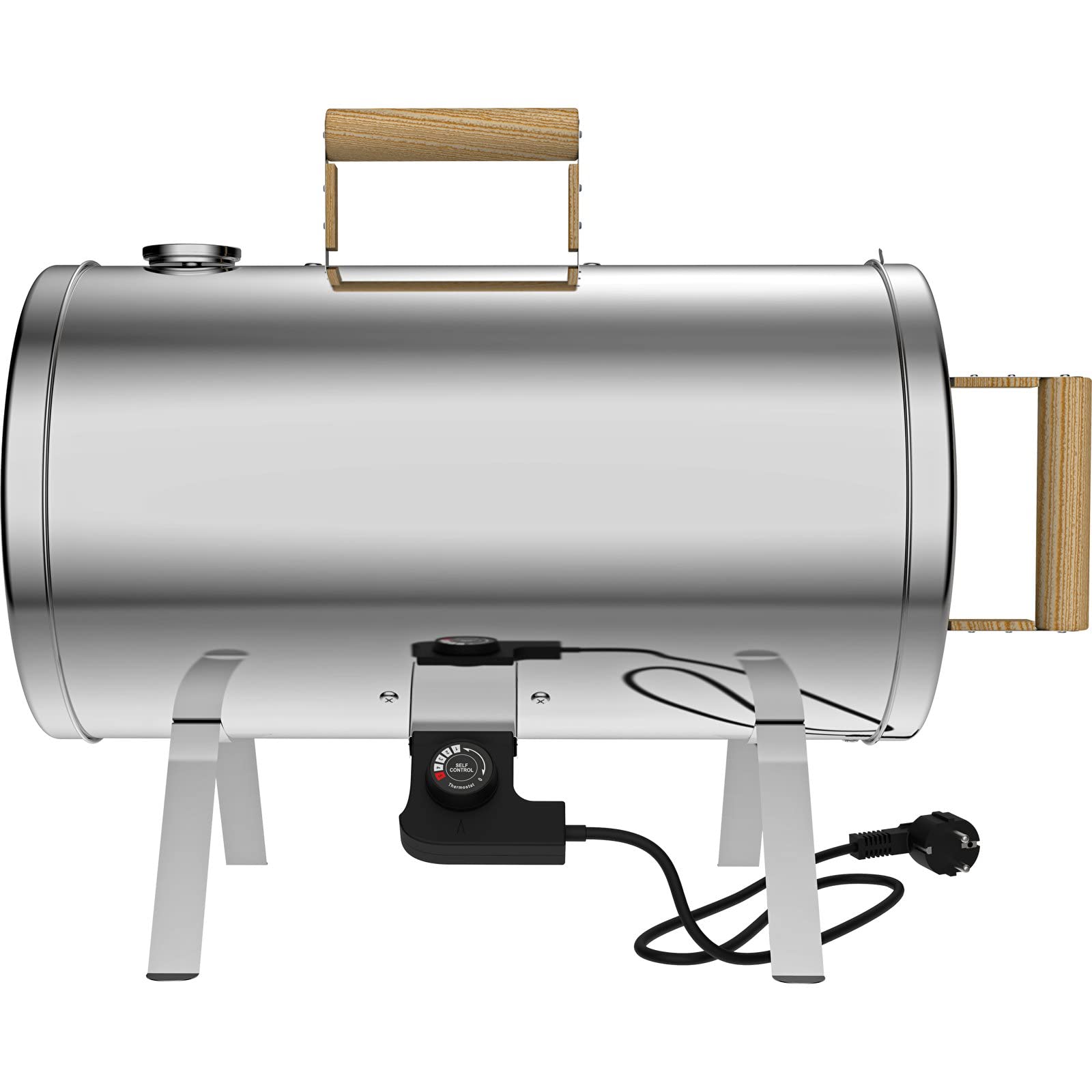 BROWIN Elektrischer Räucherofen 330020 | Kompakt und mobil, Perfekt für unterwegs, Vielseitig einsetzbar, Einfache Bedienung, Ideal für Fisch, Fleisch und Gemüse