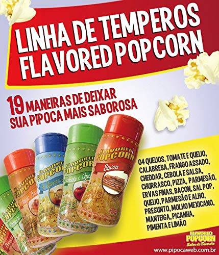Tempero Para Pipoca Popcorn Pizza 100G