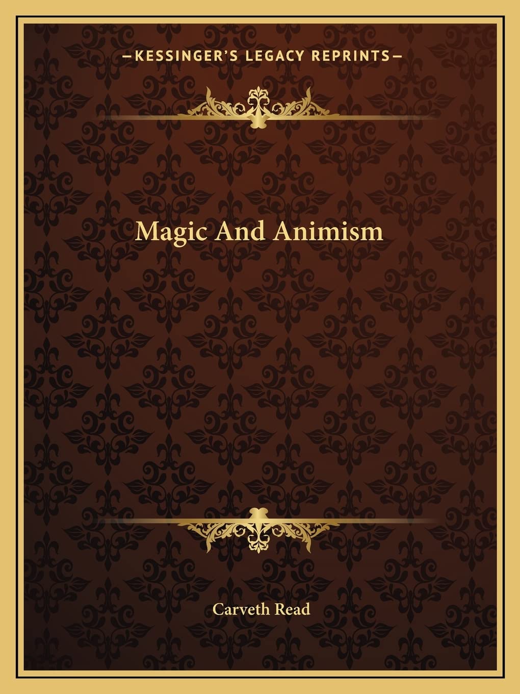 Magic and Animism