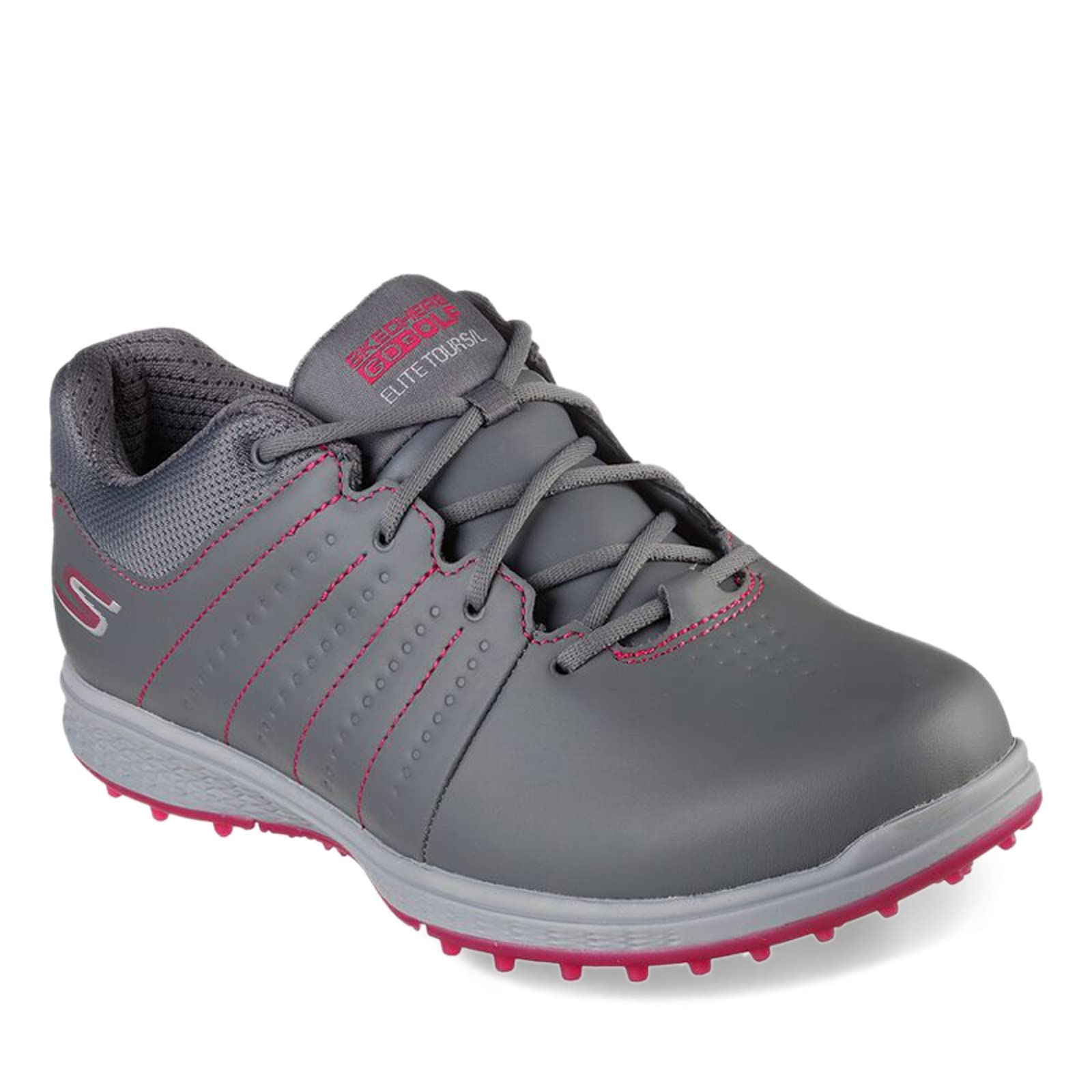 Skechers Go Elite Tour SL Botas de Golf Impermeables Sin Espinas, Zapatos Mujer