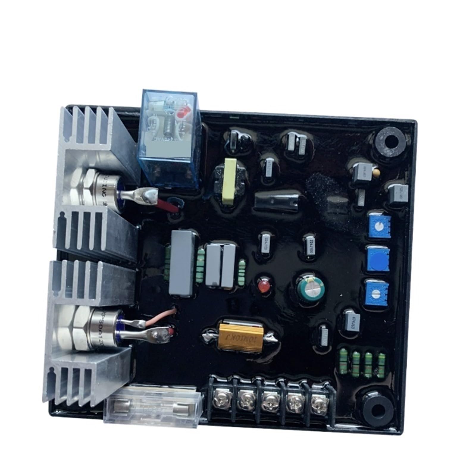 ZXAOMMBEA 1pcs POW50A AVR 30A Automatic voltage regulator for and brushless generator Stabilizer control Adjuster module parts