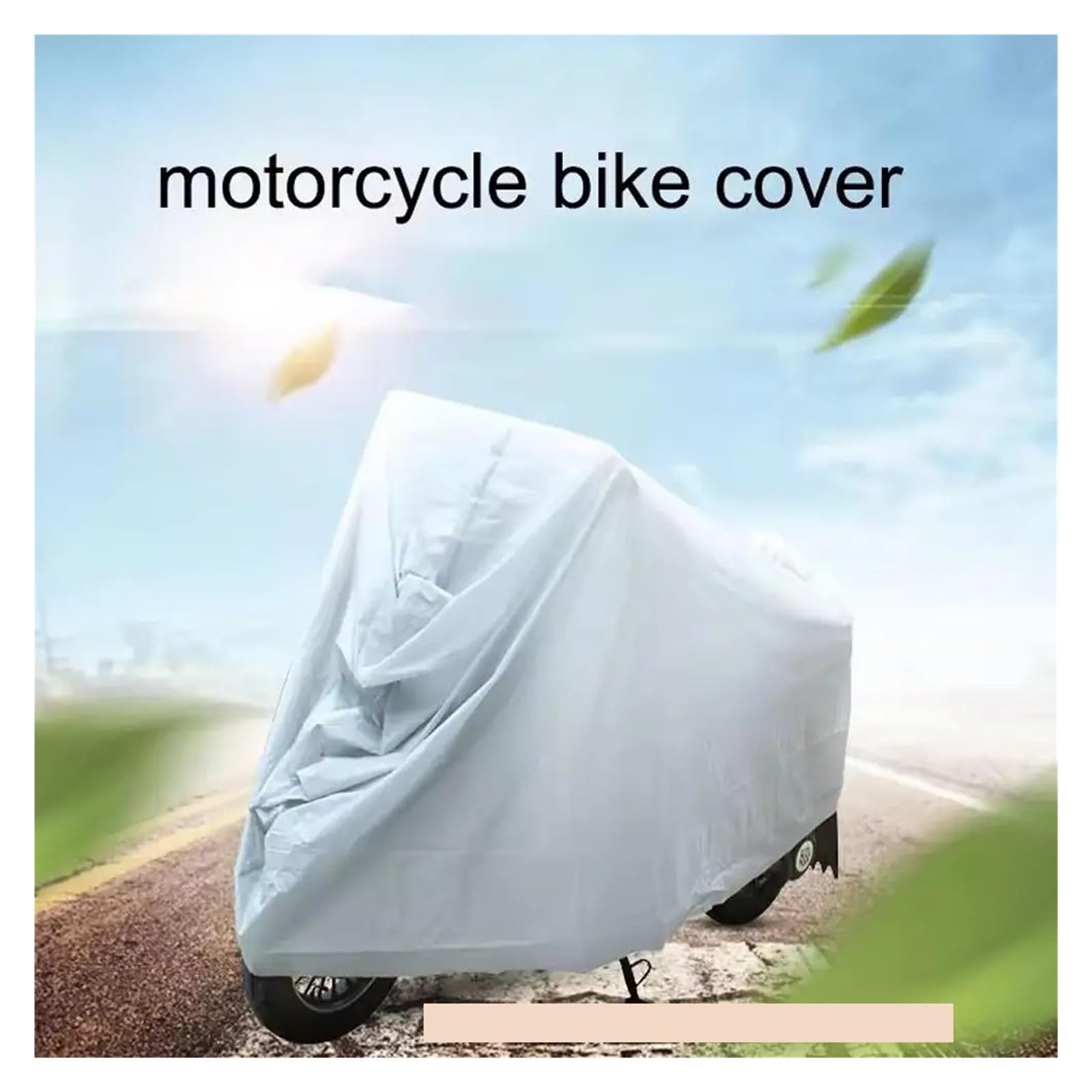 Funda para Motos para Ropa Motocicleta PEVA Protector Solar A Prueba Lluvia Una Sola Capa S/M/L/XL Accesorios Rayos para Aire Libre(S)