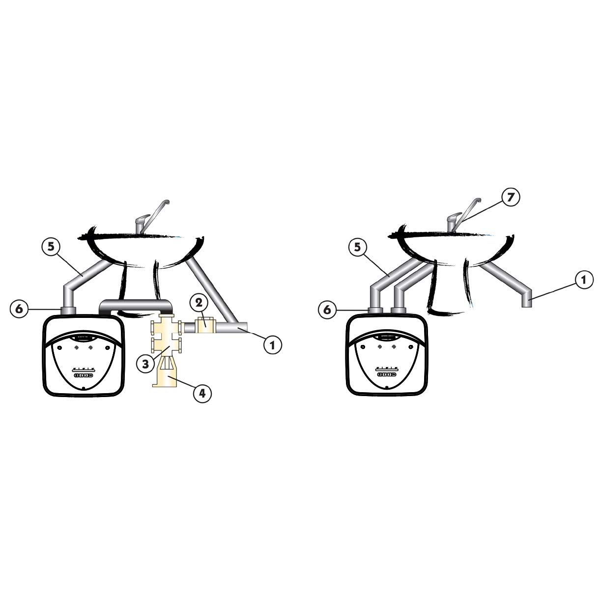 Ariston ANDRIS LUX ECO 10 L Undersink Electric Water Heater 2.5kW with