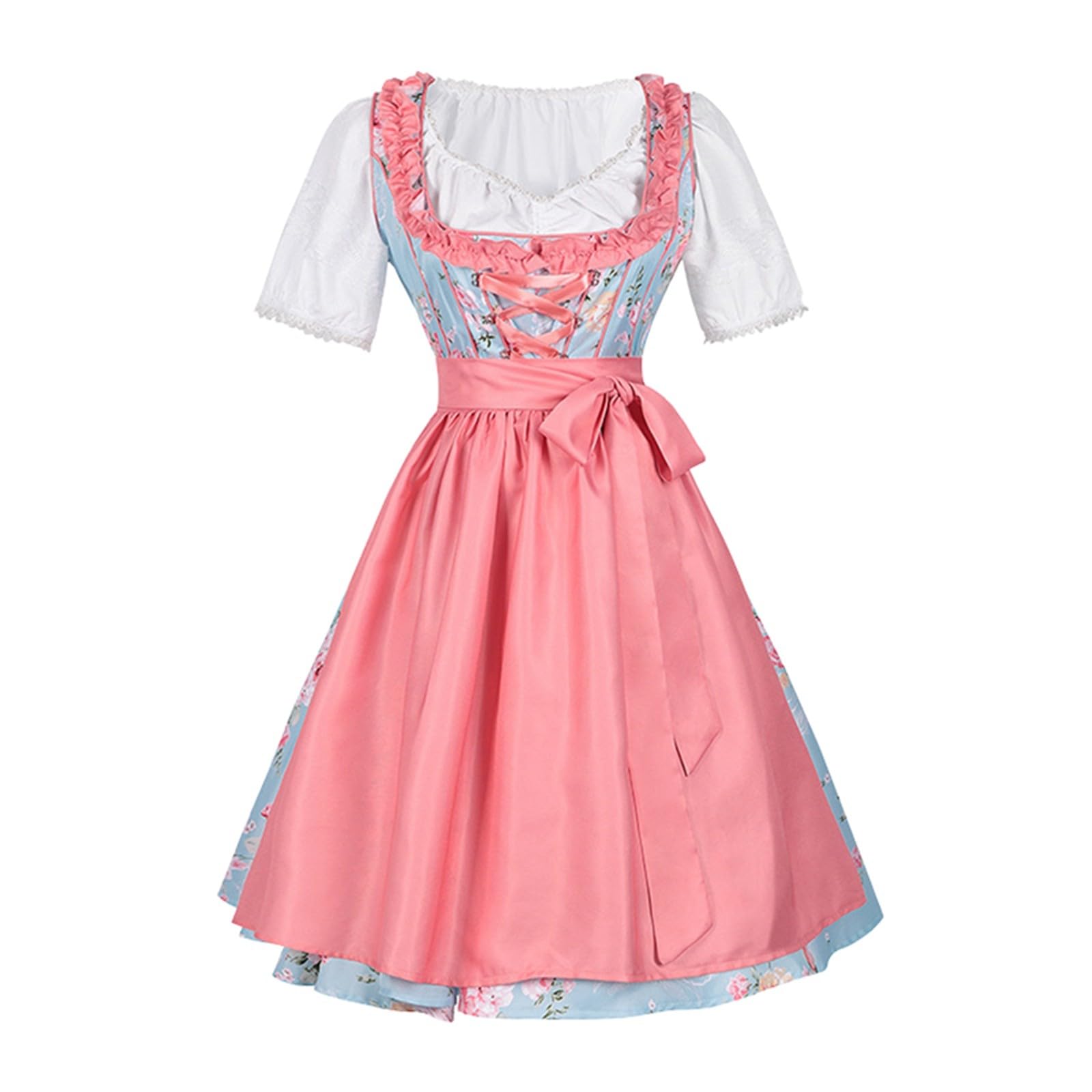 Generisch Vestido de sirvienta de Lolita gótico, disfraz de fiesta de cerveza, disfraz de anime, cosplay