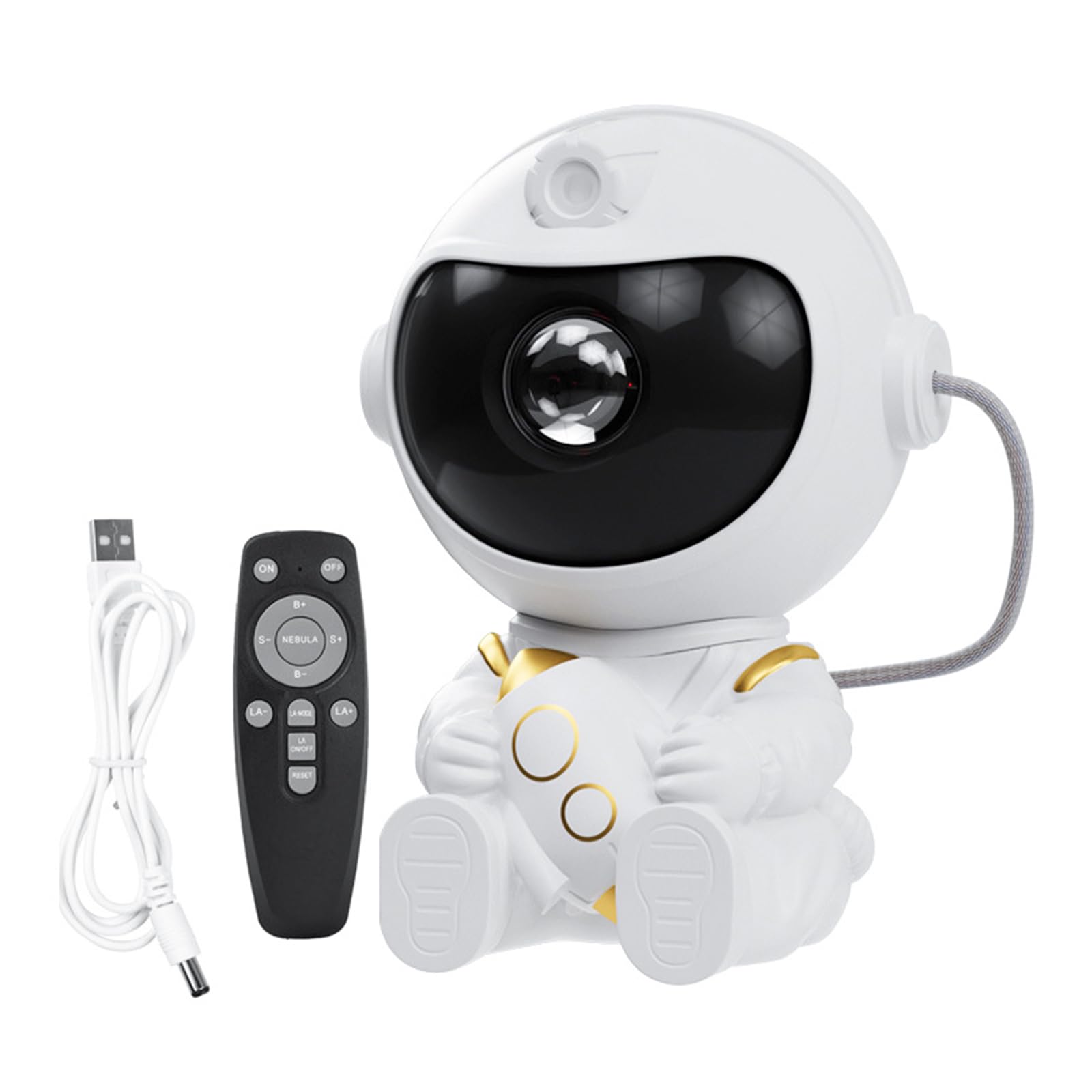 Astronaut Galaxy Projector Night Light,Maslasee 360° Adjustable Space Projector with Remote Timer, Kids Projector for Bedroom Decor, Spaceman Nebula Light for Kids Room, Gifts for Children and Adults
