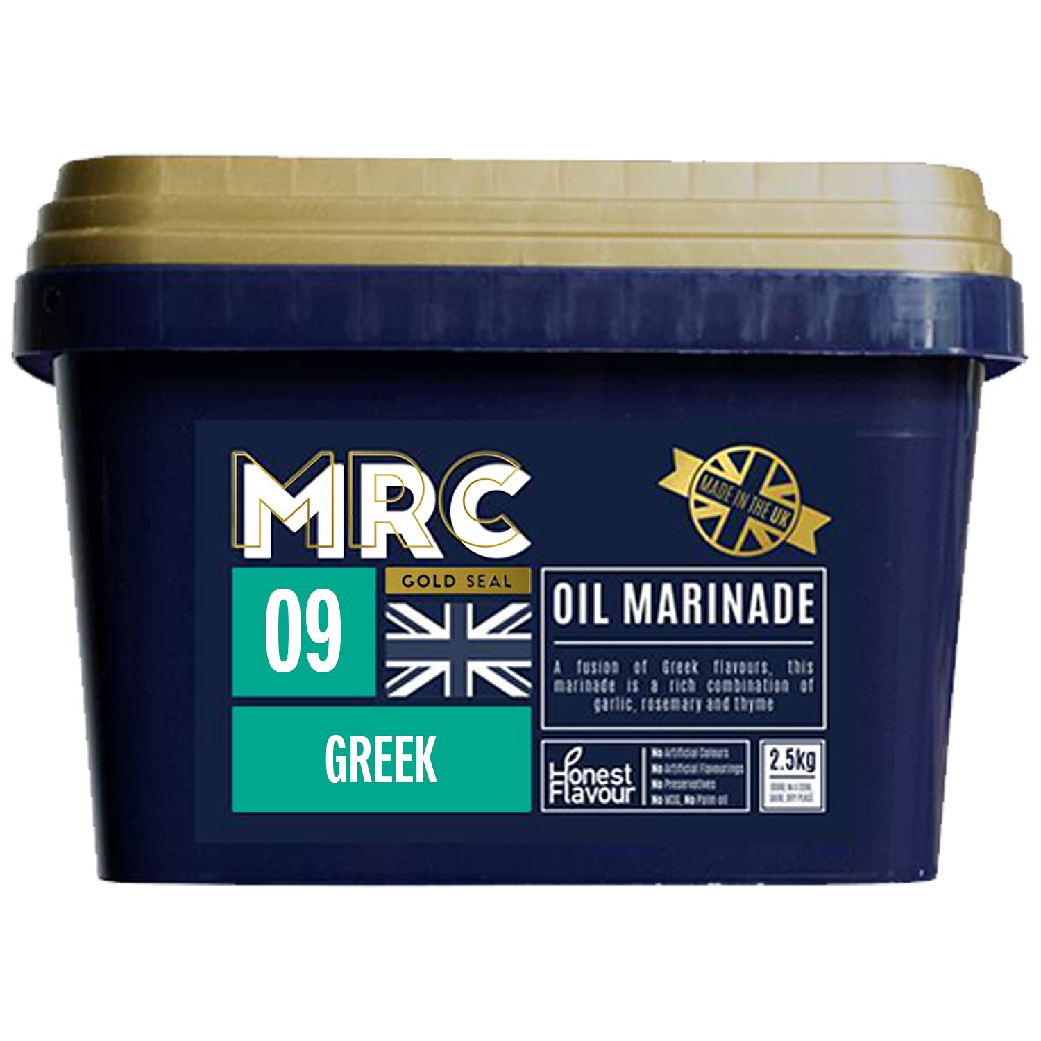 Buy MRC Greek Gold Seal Oil Marinade 2.5kg Rich Combination of Garlic