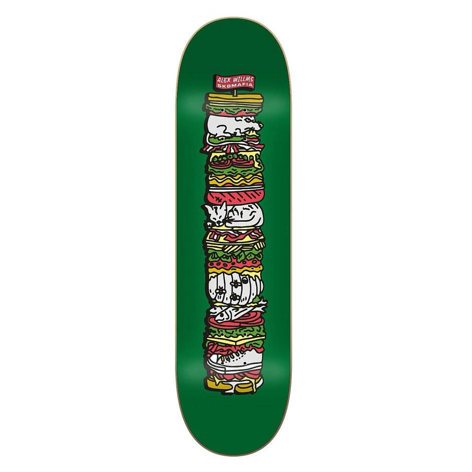 スケートボード SANTACRUZ E.WINKOWSKI TRASH PANDA 10.34 10.34in Winkowski Trash Panda | Shaped Skateboard Deck