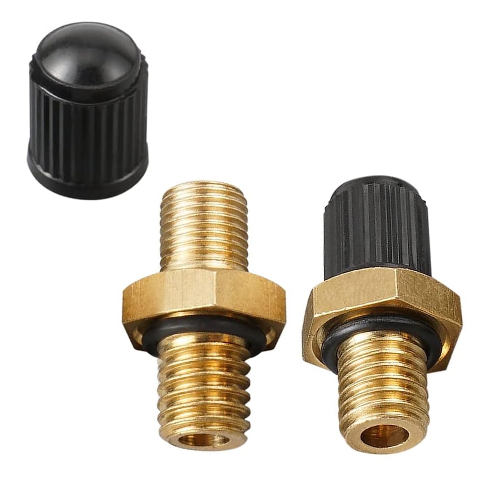 Universal Brass Schrader Valve M8*1.25 For Auto Suspension & Shock Absorbers - O - Foto 13