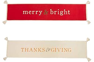 Reversible Holiday Table Runner - Your Perfect Thanksgiving Dinner Partner
