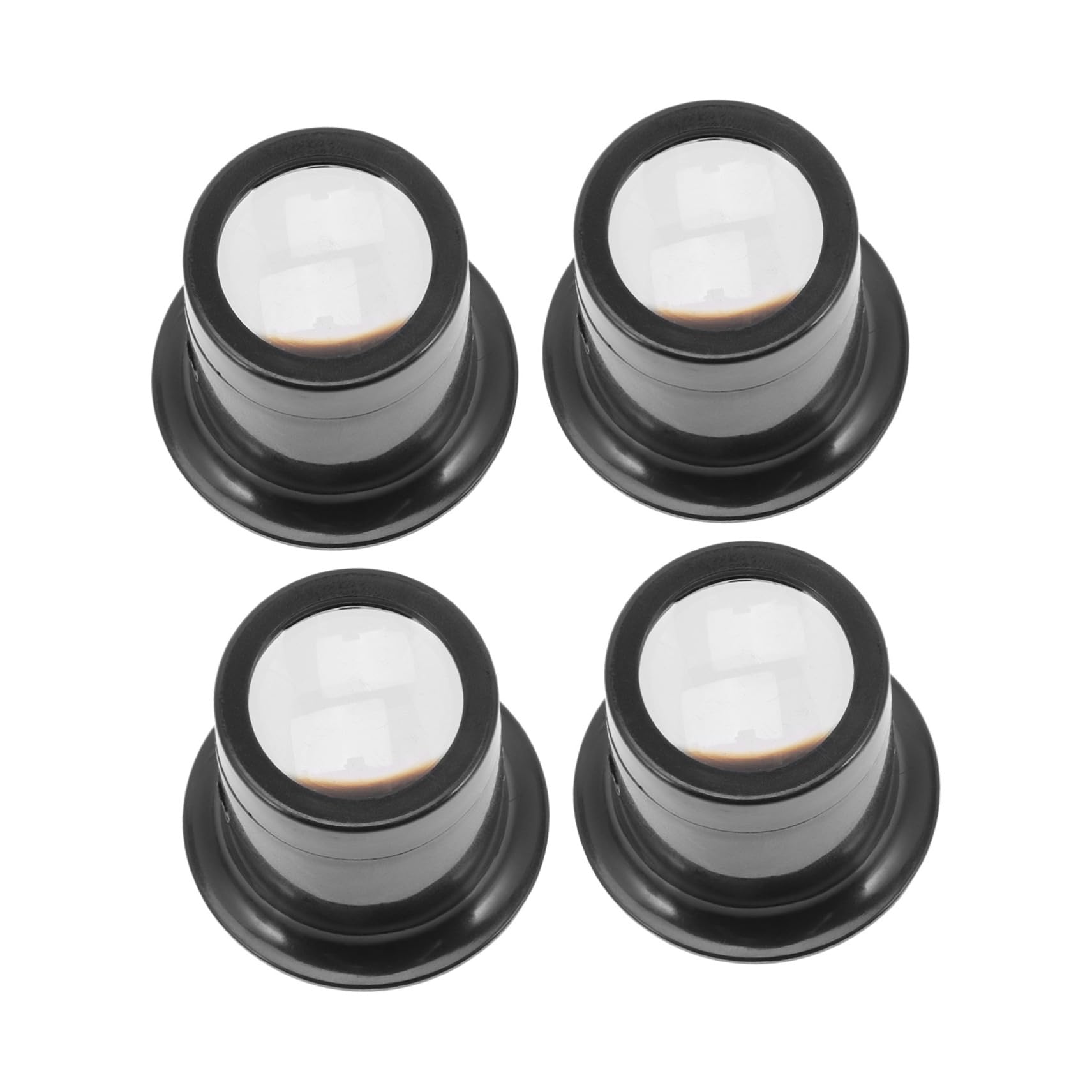 KALLORY Convenient Jewelers Loupe Watch Repair Magnifier 10x Magnification Professional Jewelers Magnifier Watch Repair Tool Kit